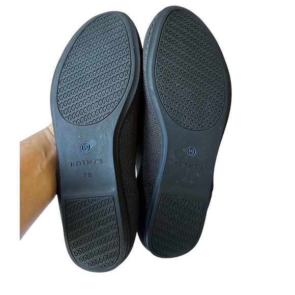 Rothy's | Black The Flat Round Toe Ballet Flats - Picture 7 of 8